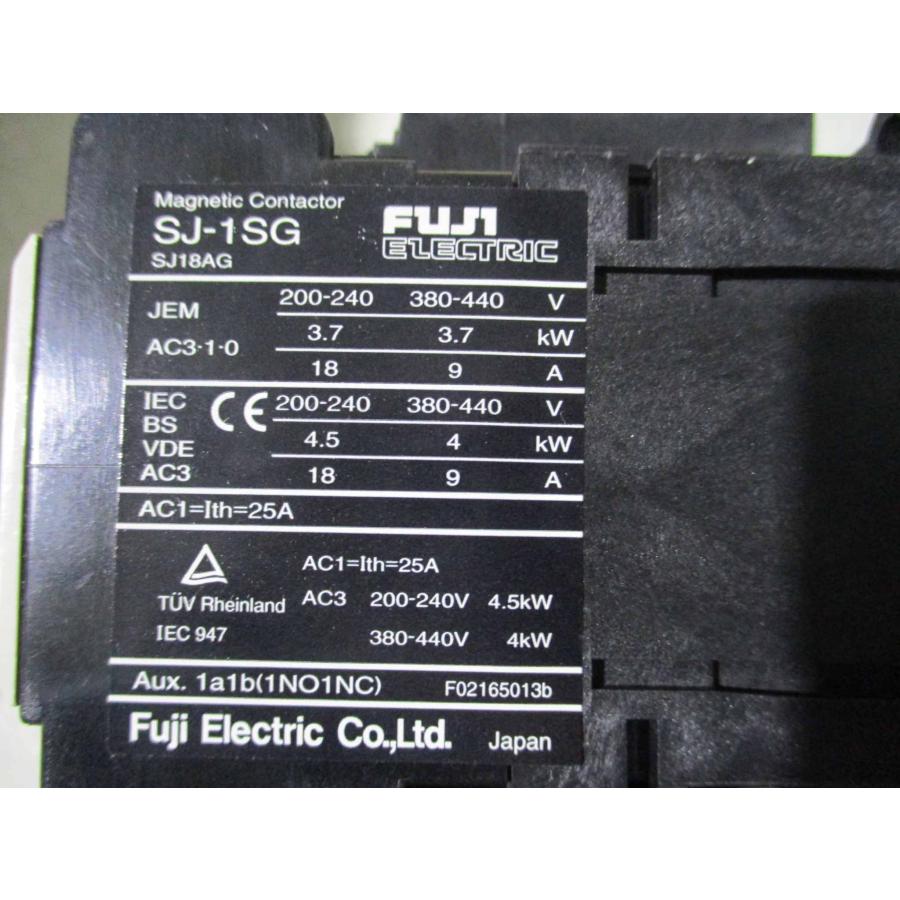新古 FUJI ELECTRIC SJ-1SG 電磁接触器/TR20N TR-5-1N 電磁開閉 新古 FUJI ELECTRIC SJ-1SG 電磁接触器/TR20N TR-5-1N 電磁開閉