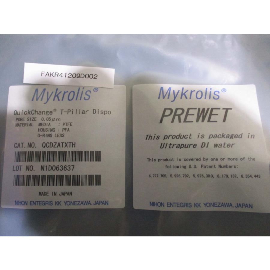 新古 Mykrolis QCDZATXTH Filter Quickchange T-Pillar DISPO 0.05μm Prewet ...