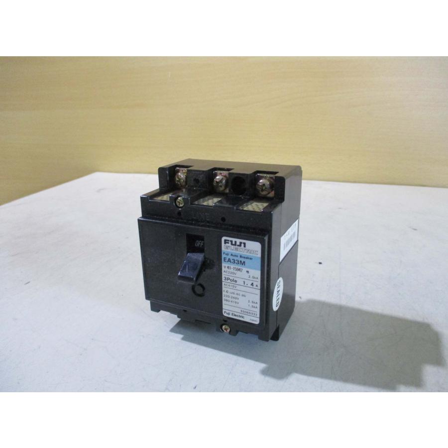 新古 Fuji Electric EA33M AUTO BREAKER 1.4A AC220V 2.5kA