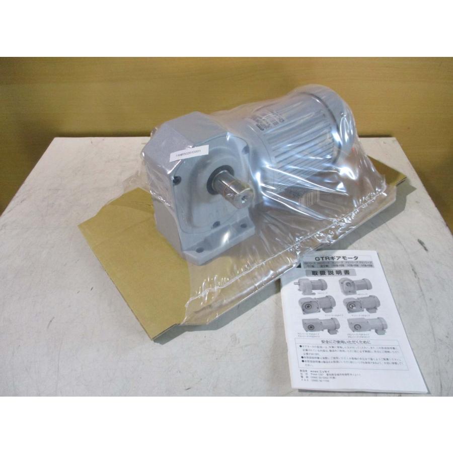 新古 NISSEI GTRギアモータ 3-PHASE INDUCTION MOTOR H2LM-28T-30