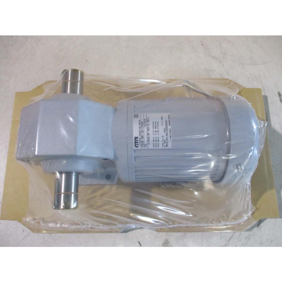 新古 NISSEI GTRギアモータ 3-PHASE INDUCTION MOTOR H2LM-28T-30