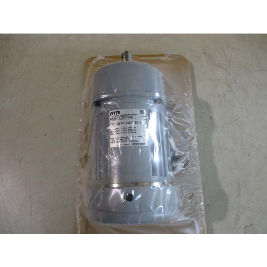 新古 NISSEI GTRギアモータ 3-PHASE INDUCTION MOTOR G3LB-18-50 新古 NISSEI GTRギアモータ 3-PHASE INDUCTION MOTOR G3LB-18-50