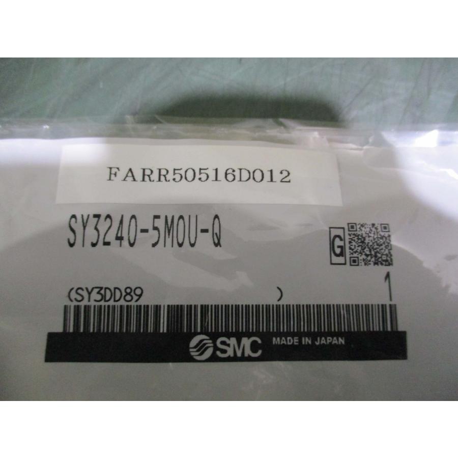 新古 SMC SY3240-5MOU-Q 5ポートソレノイドバルブ SY32シリーズ(FARR50516D012 ...