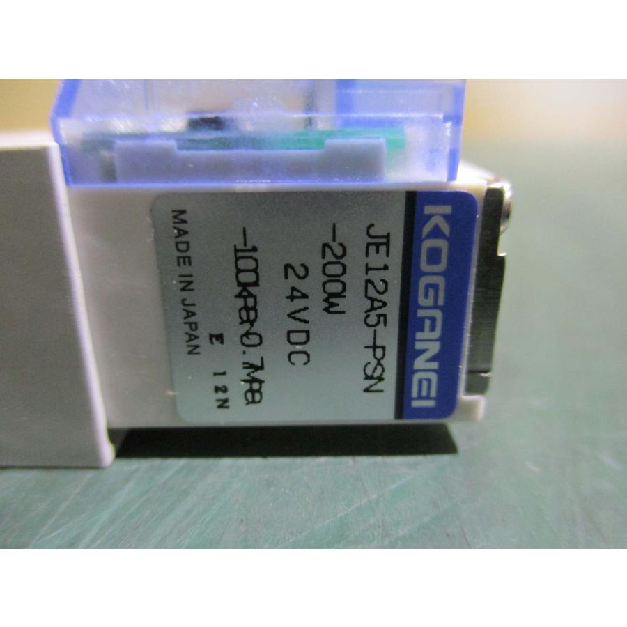 小物 新古 KOGANEI JE12A5-PSN-200W ソレノイドバルブ 電磁弁 5個セット(FARR50516D068)