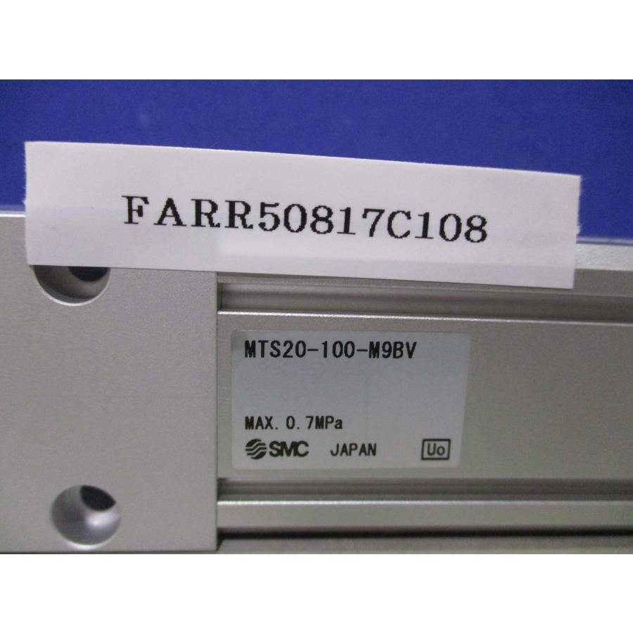 新古 SMC MTS20-100-M9BV プレシジョンシリンダ MTSシリーズ 2個(FARR50817C108 ...