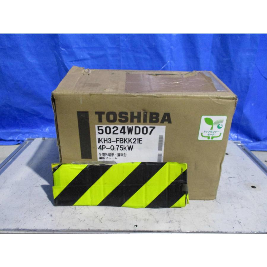 新古 TOSHIBA 高効率モータ プレミアムゴールドモートル IKH3-FBKK21E  