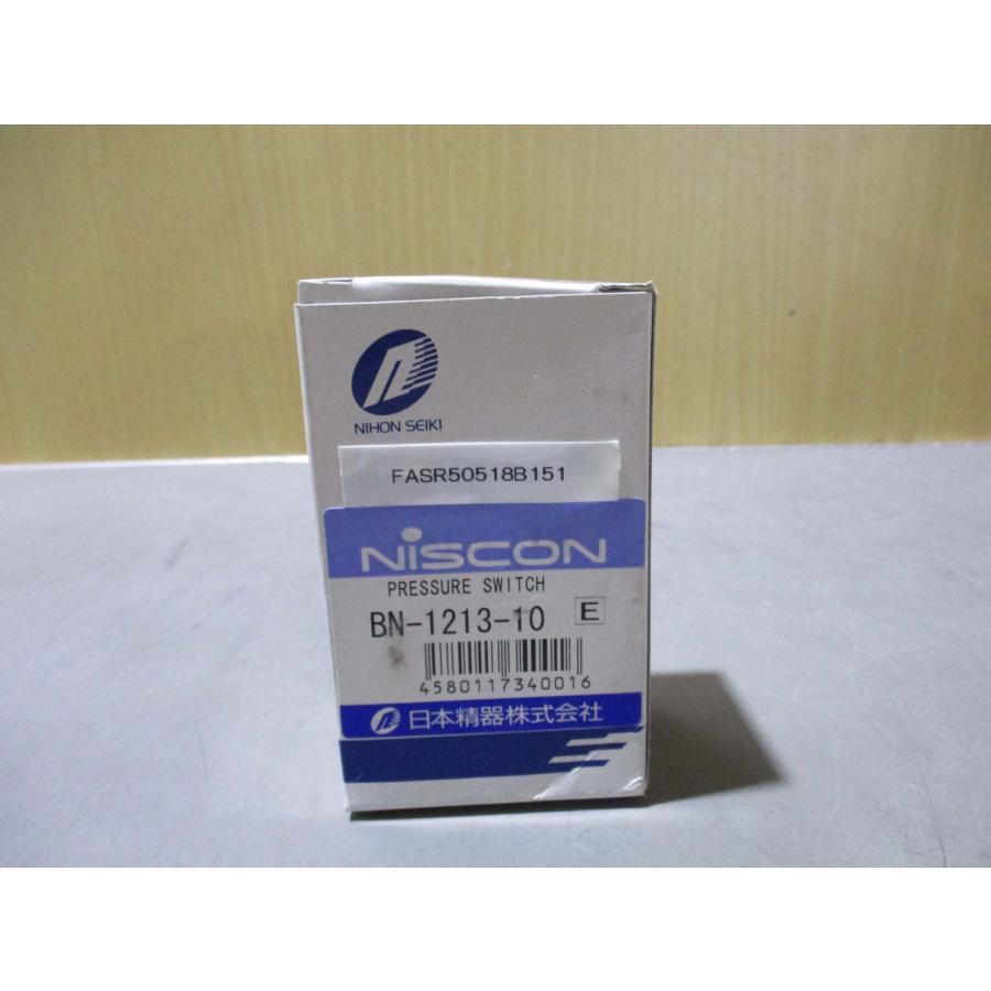新古 NISCON BN-1213-10E PRESSURE SWITCH(FASR50518B151) : growdetrading ...