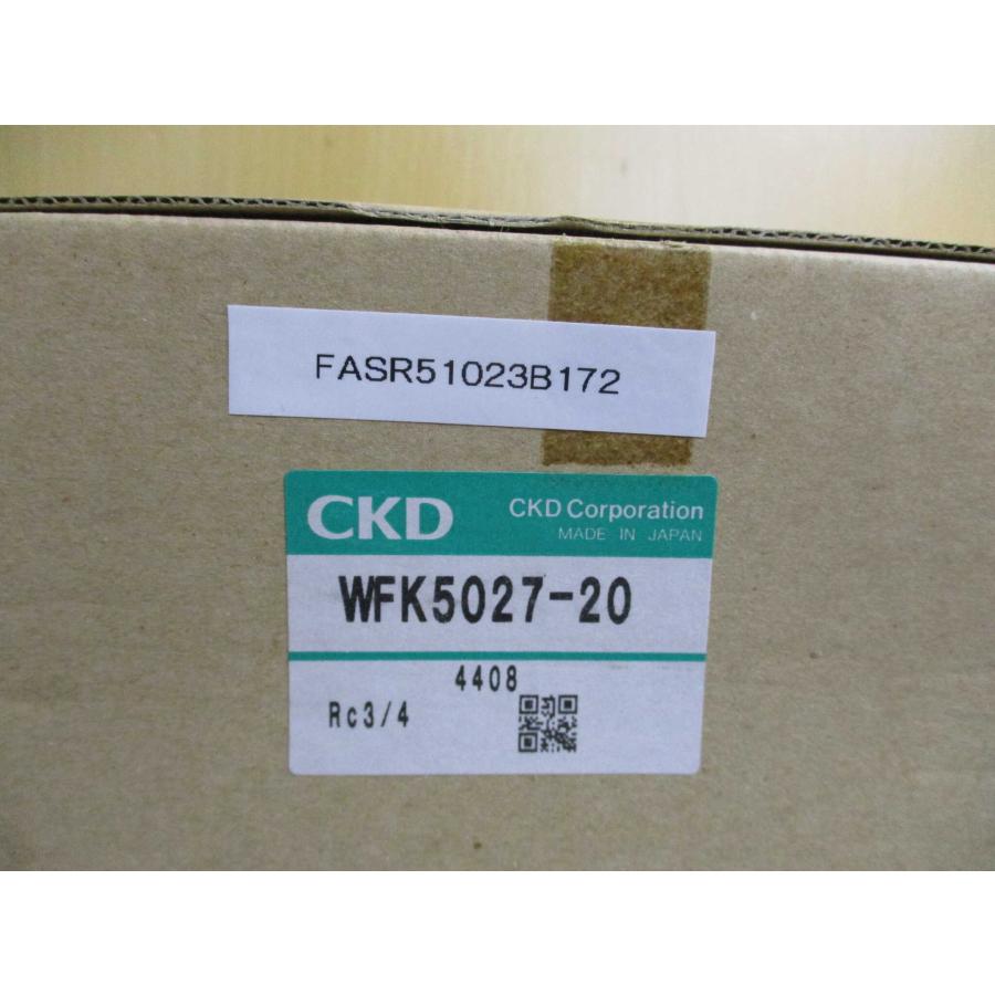 新古 CKD カルマン渦式水用流量センサ WFK5027-20 (FASR51023B172)｜growdetradingltd｜02