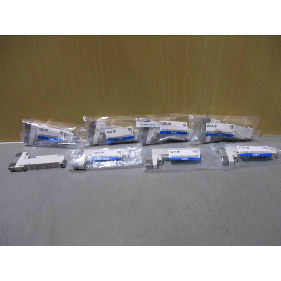新古 SMC VQ2401-5B1 電磁弁 [8個](FAXR50414D045) : growdetrading