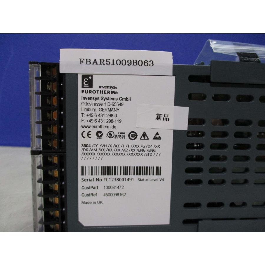 新古Eurotherm 3504 Process Controller 通電確認(FBAR51009B063 新古Eurotherm 3504 Process Controller 通電確認(FBAR51009B063