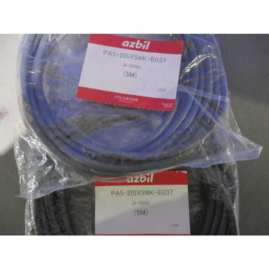 新古 AZBIL PA5-2ISX5WK-E037 コード 2個 (FBAR61012C084 