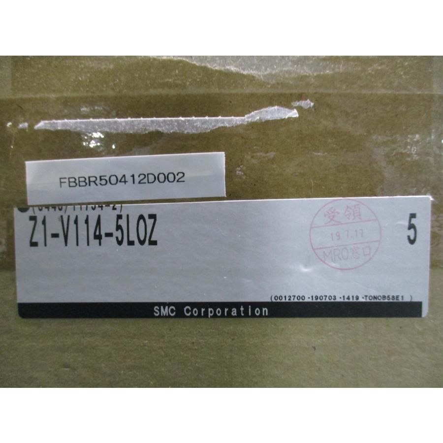 新古 SMC electromagnetic valve Z1-V114-5LOZ 真空エジェクタ用