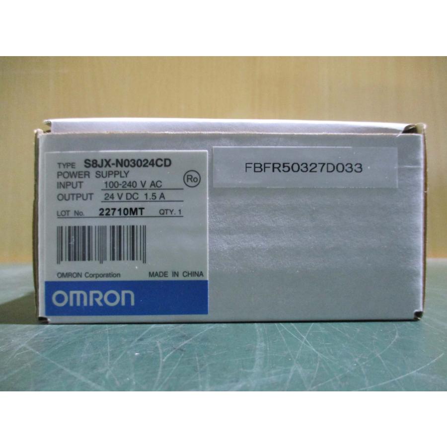 新古 OMRON S8JX-N03024CD パワーサプライ(FBFR50327D033 