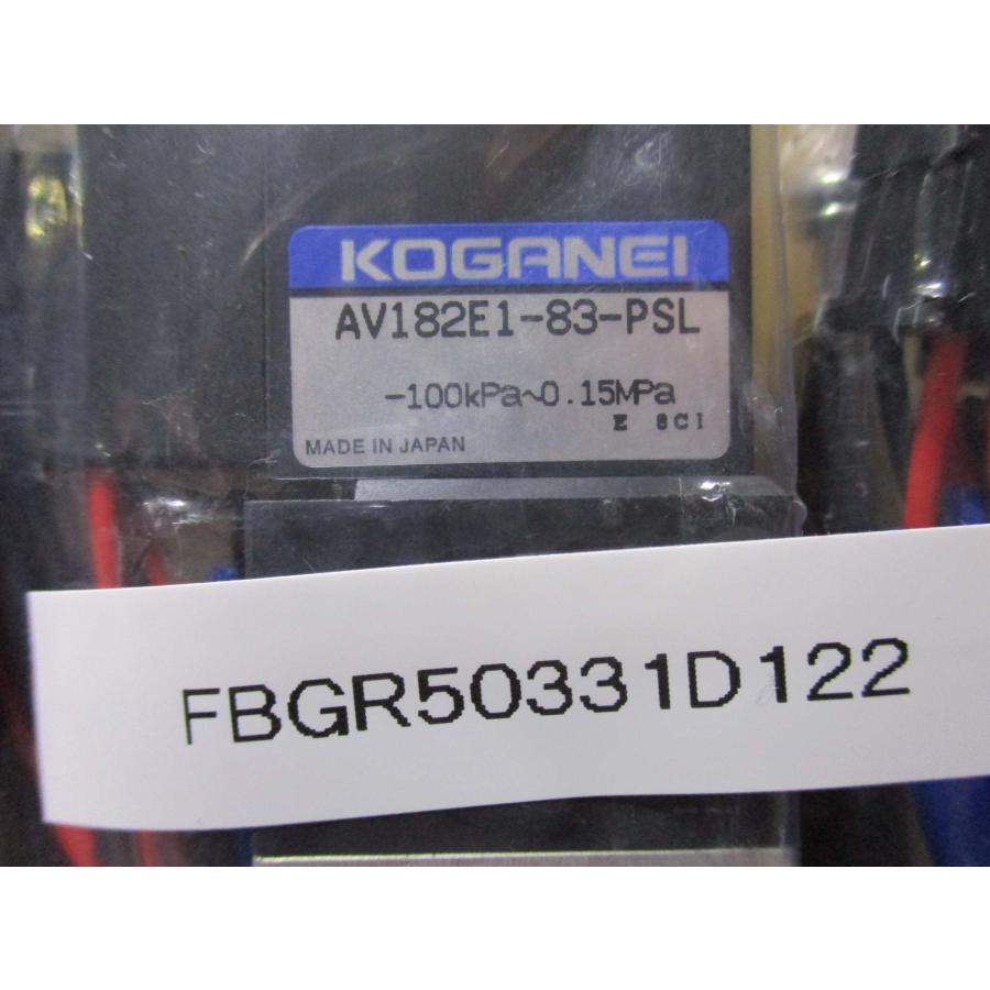 ショッピング最安 新古 KOGANEI AV182E1-83-PSL 電磁弁 5個(FBGR50331D122)