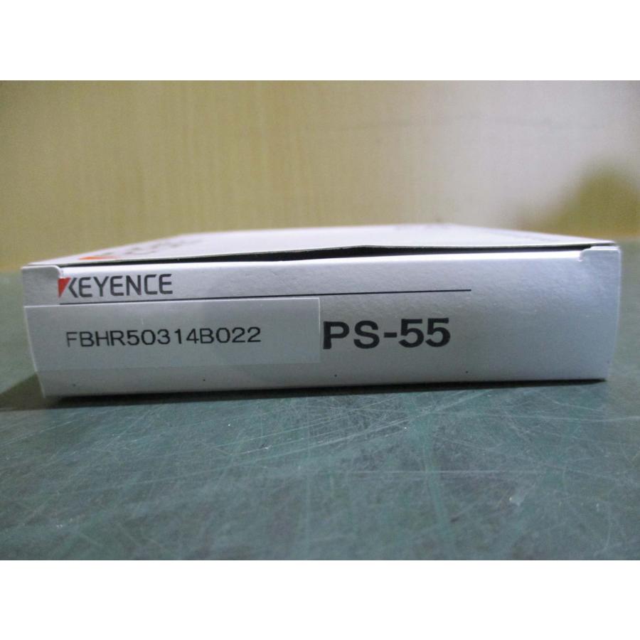 新古 KEYENCE PS-55 透過型センサヘッド 汎用タイプ 新古 KEYENCE PS-55 透過型センサヘッド 汎用タイプ