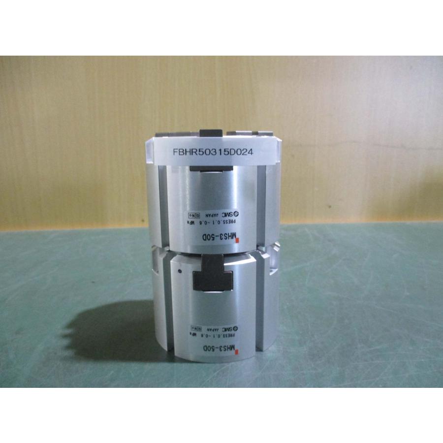 中古 SMC MHS3-50D 平行開閉形エアチャック 2セット(FBHR50315D024) : growdetrading Yahoo ...