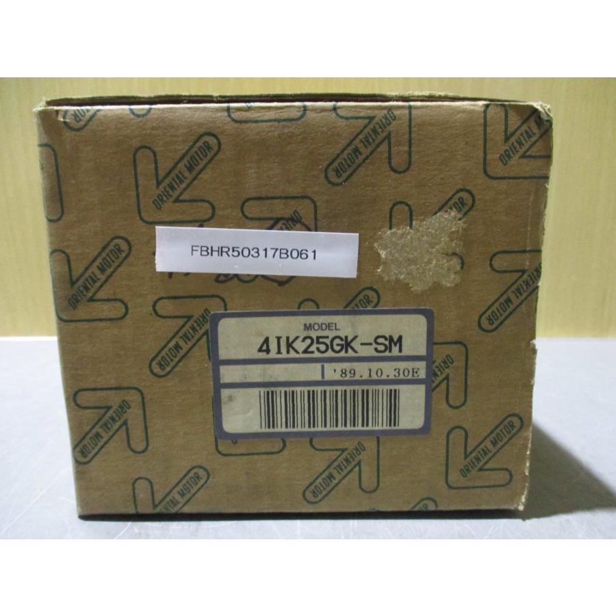 新古 ORIENTAL MOTOR 4IK25GK-SM 誘導モーター(FBHR50317B061) : growdetrading ...