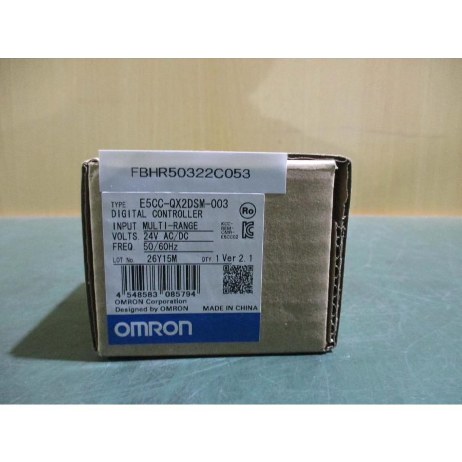 新古 OMRON DIGITAL CONTROLLER E5CC-QX2DSM-003(FBHR50322C053 ...