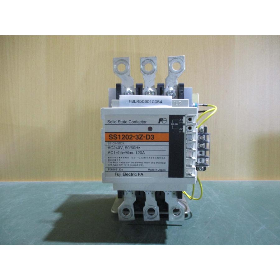 新古 FUJI SOLID STATE CONTACTOR SS1202-3Z-D3 ソリッドステートコンタクター(FBLR50301C054 ...