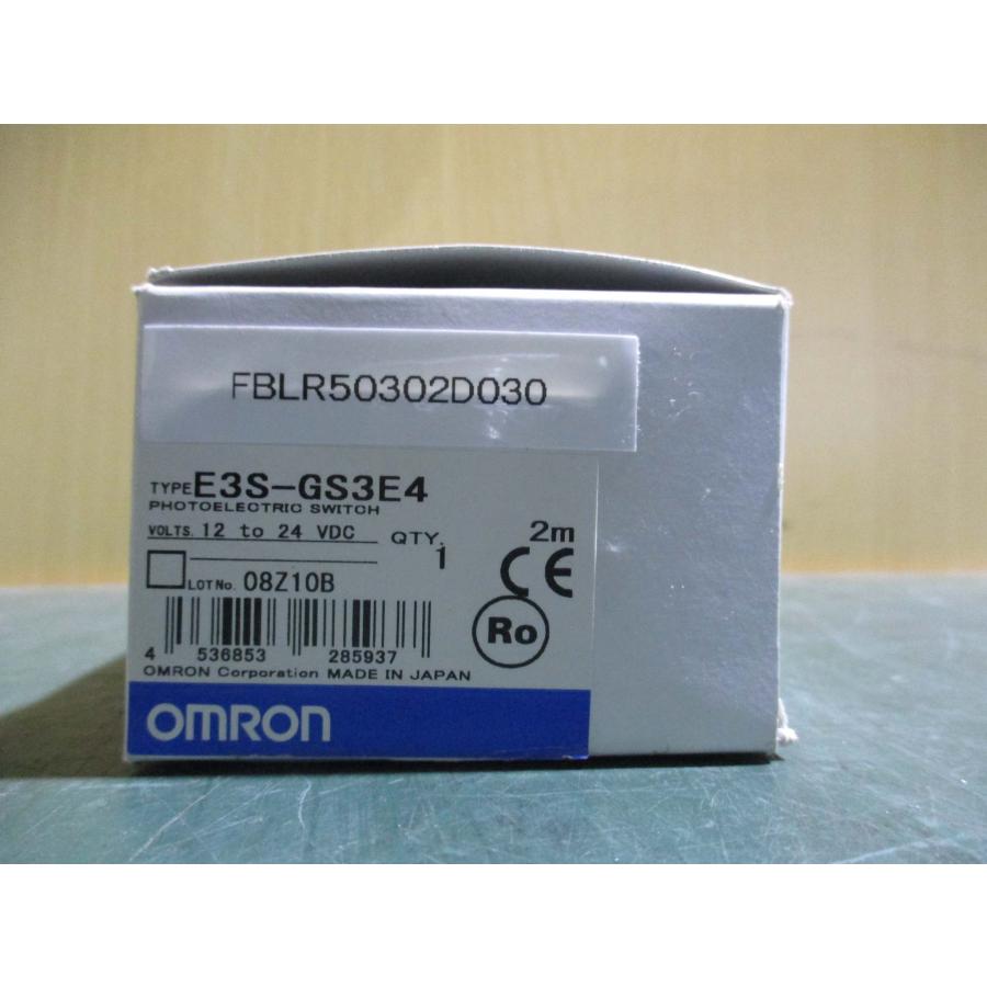 新古 OMRON PHOTOELECTRIC SWITCH E3S-GS3E4(FBLR50302D030