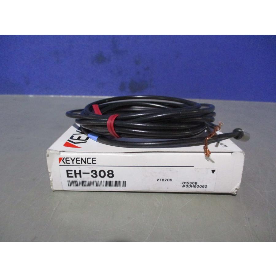 新古 KEYENCE EH-308 アンプ分離型近接センサ ヘッド シールドタイプ