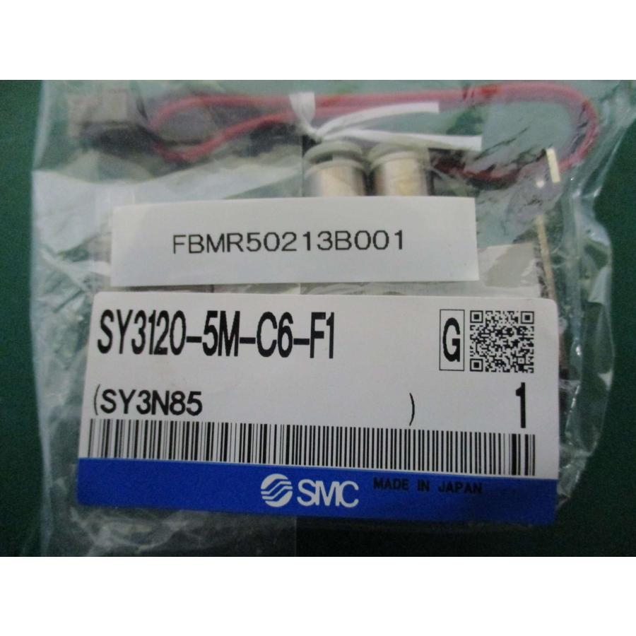 １着でも送料無料 新古 SMC SY3120-5M-C6-F1SMC パイロット式5ポート電磁弁 3個入(FBMR50213B001)
