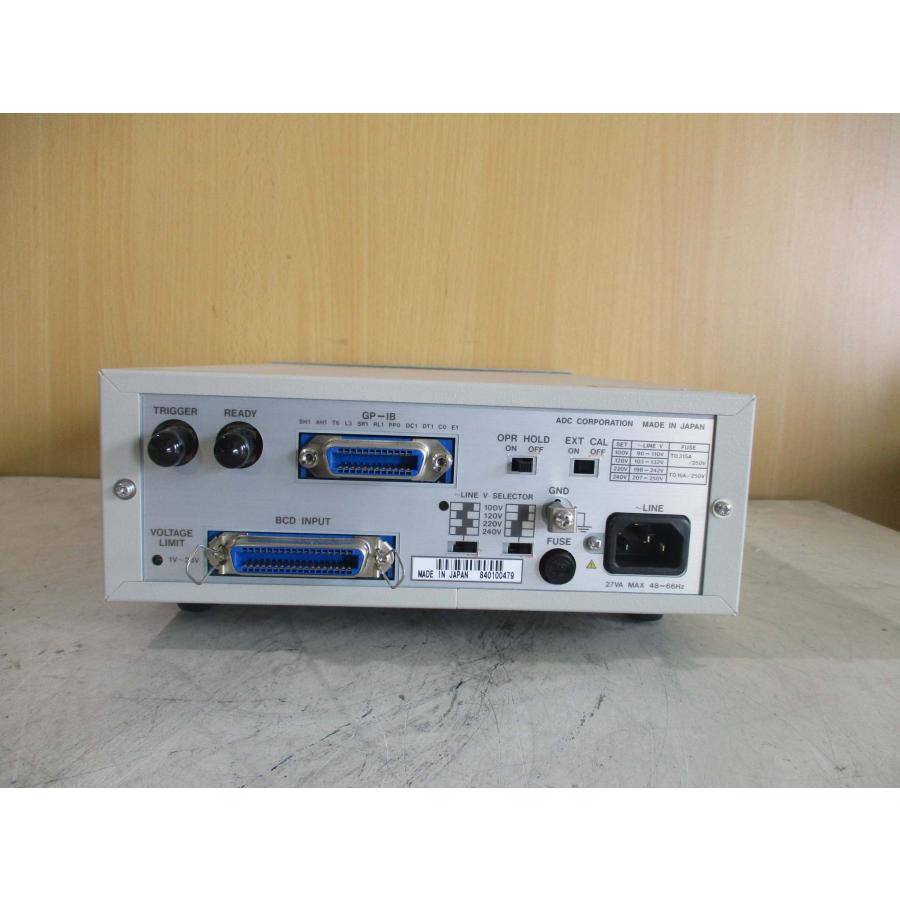中古 ADCMT 6144 PROGRAMMABLE DC VOLTAGE/CURRENT GENERATOR