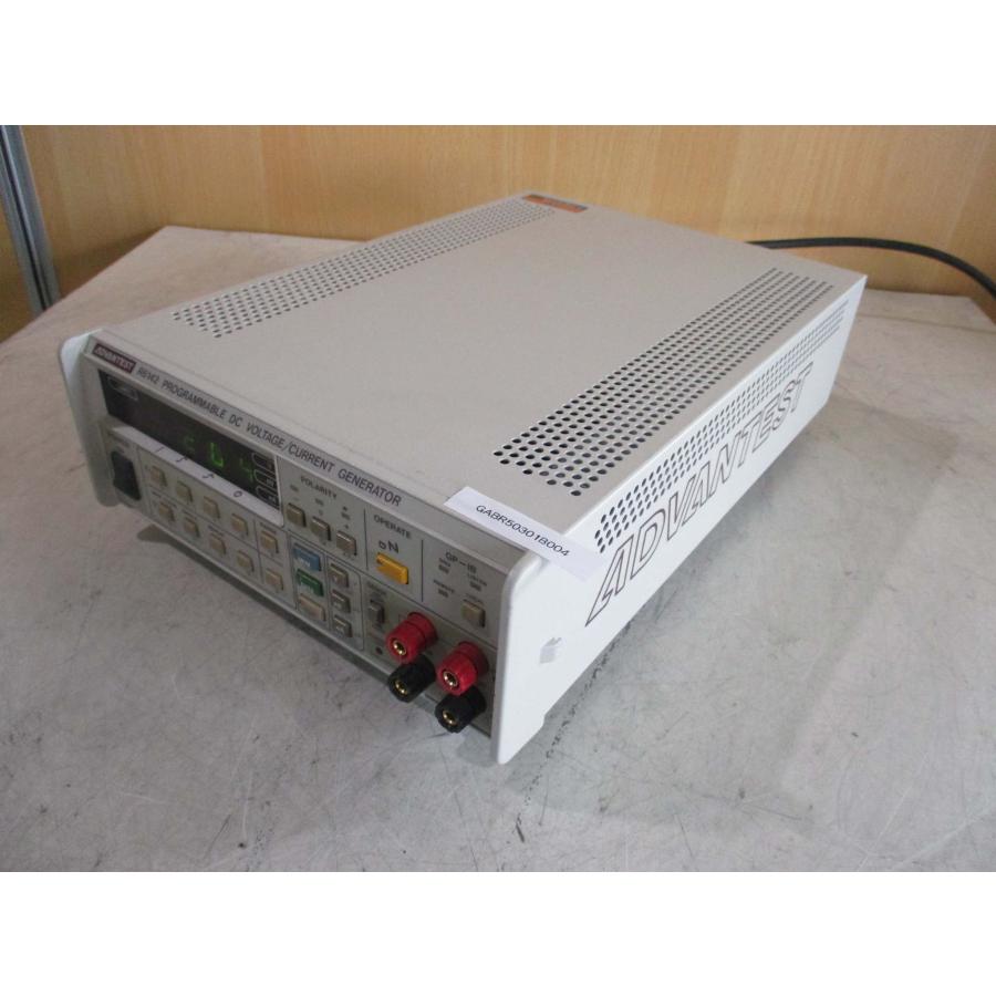 中古 ADVANTEST R6142 PROGRAMMABLE DC VOLTAGE/CURRENT 中古 ADVANTEST R6142 PROGRAMMABLE DC VOLTAGE/CURRENT