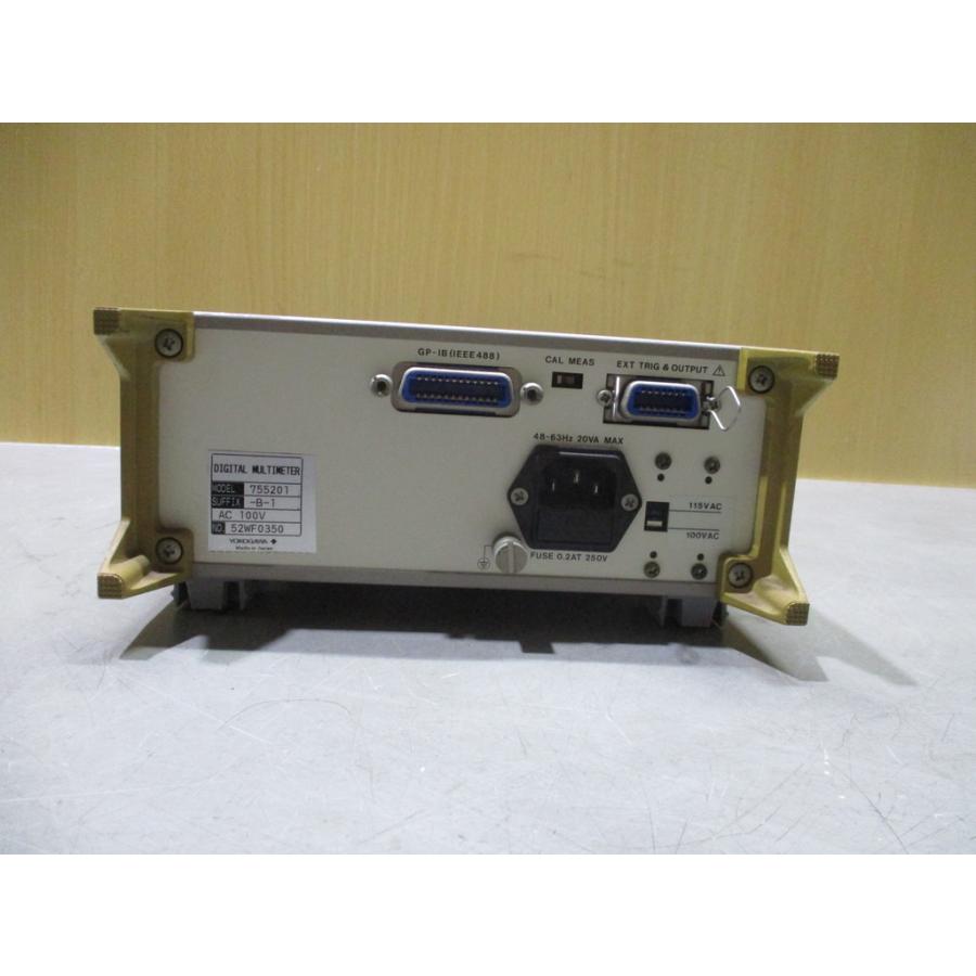 中古 YOKOGAWA 横河 755201 デジタルマルチメーター 7552 DIGITAL
