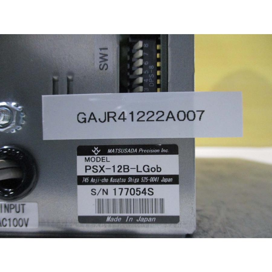 ジャパン MATSUSADA 直流安定化電源 PSX-12B-LGob AV100V 通電OK(GAJR41222A007)