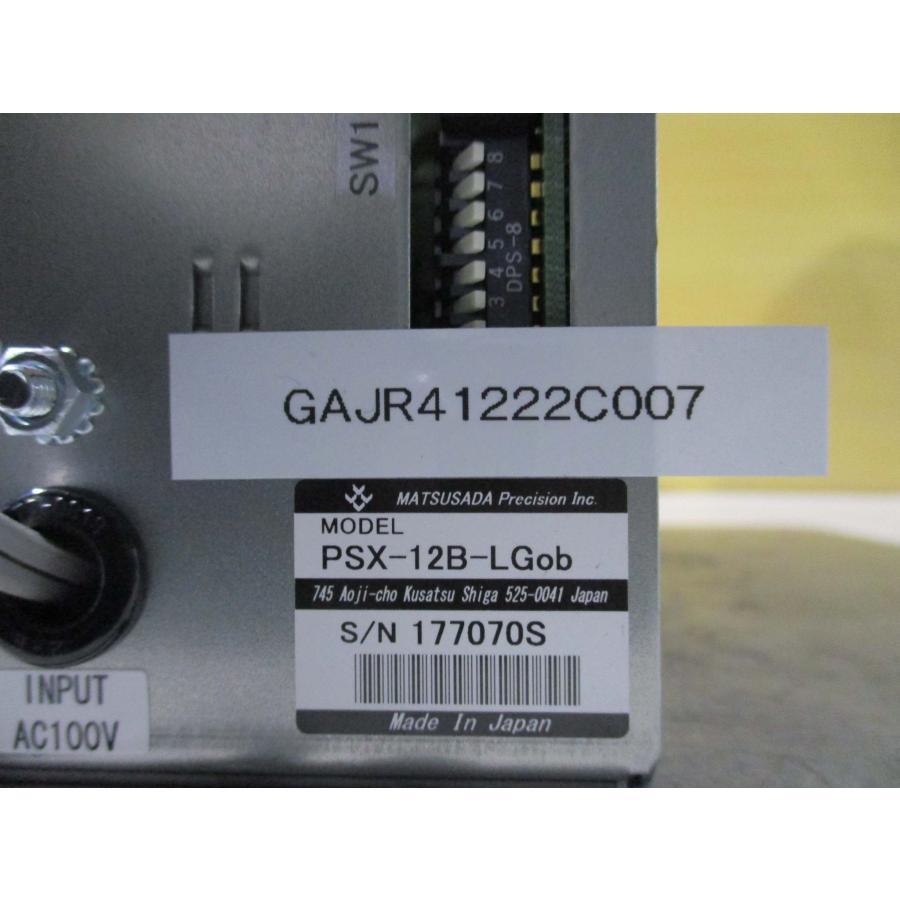 購入激安商品 MATSUSADA 直流安定化電源 PSX-12B-LGob AV100V 通電OK(GAJR41222C007)