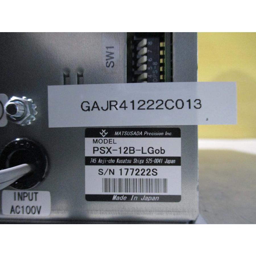 数量限定セール MATSUSADA 直流安定化電源 PSX-12B-LGob AV100V 通電OK(GAJR41222C013)