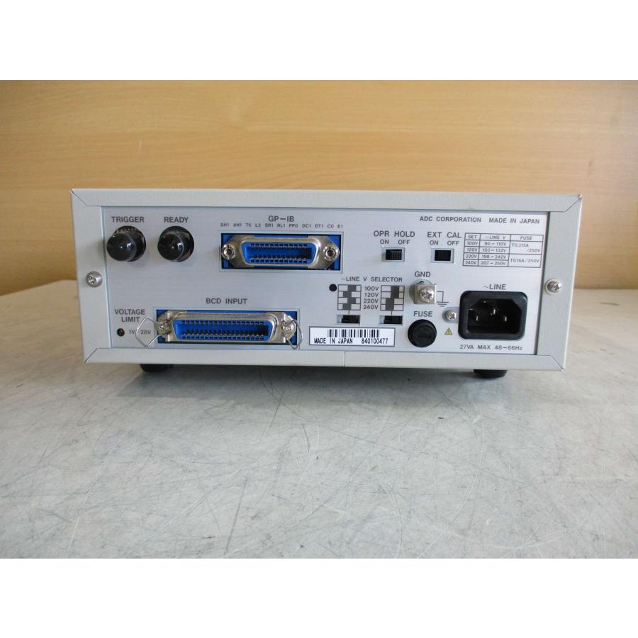 中古ADCMT 6144 PROGRAMMABLE DC VOLTAGE/CURRENT GENERATOR