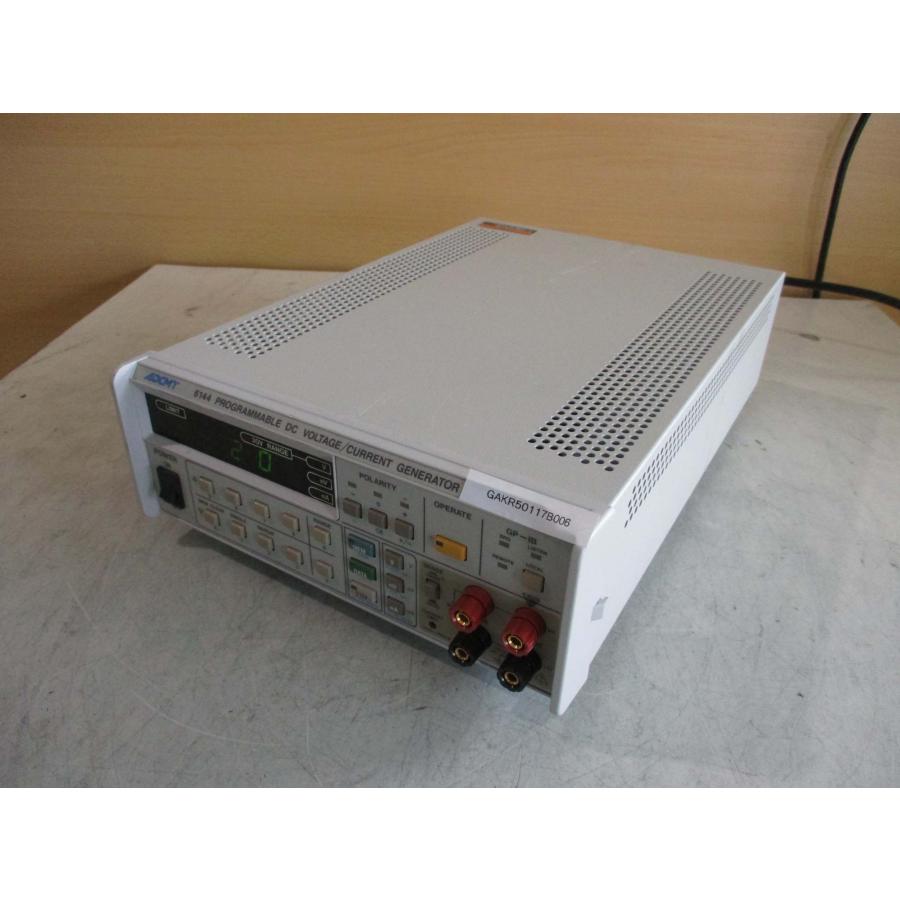 中古ADCMT 6144 PROGRAMMABLE DC VOLTAGE/CURRENT GENERATOR