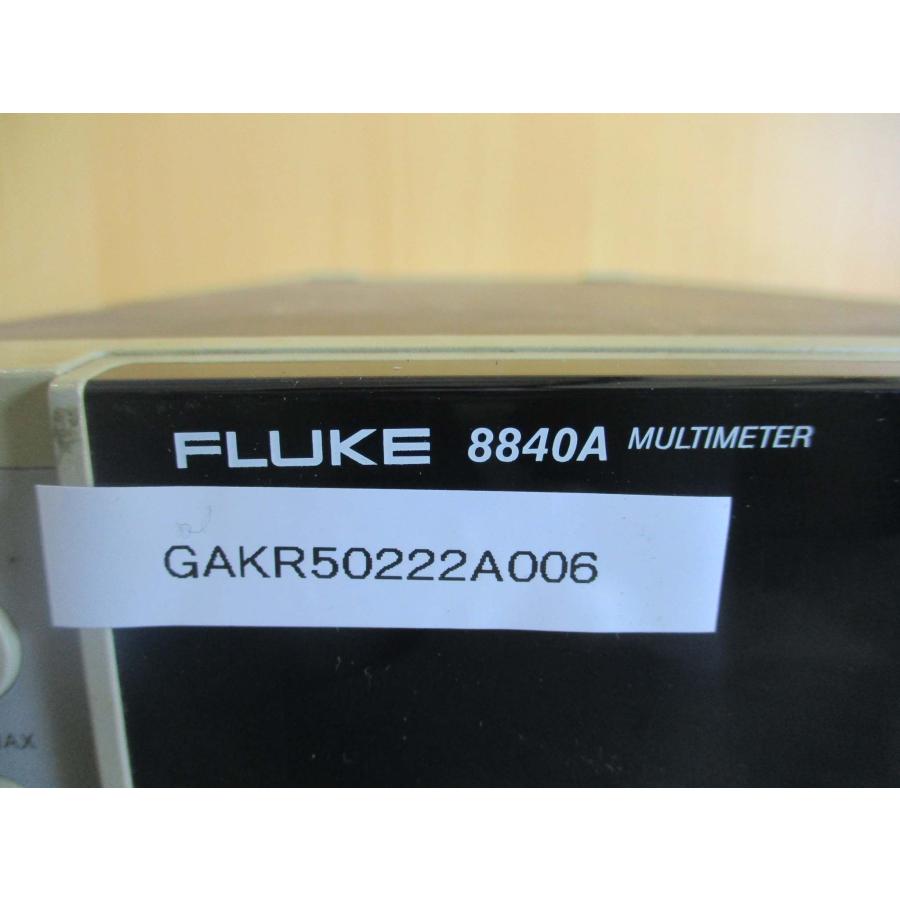 中古 FLUKE MULTIMETER 8840A デジタルマルチメーター 通電OK
