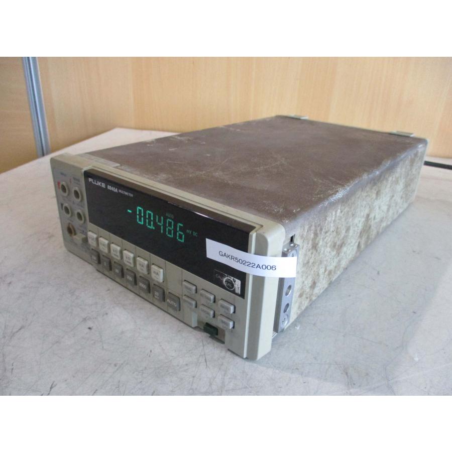 中古 FLUKE MULTIMETER 8840A デジタルマルチメーター 通電OK