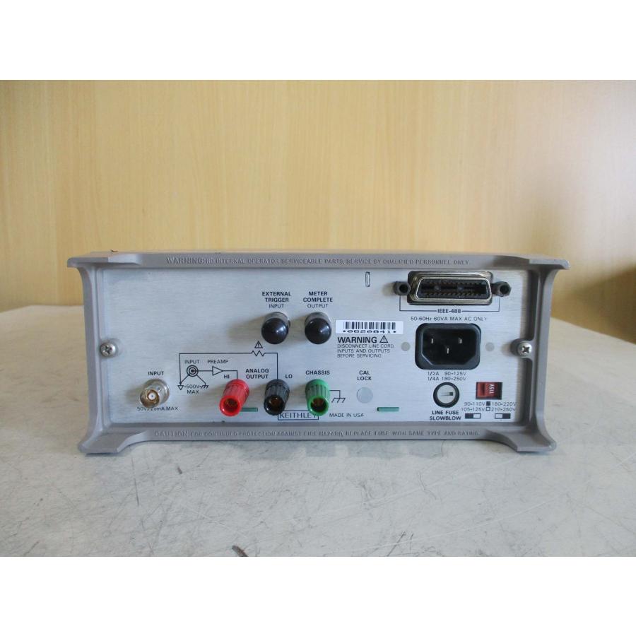 中古 KEITHLEY 486 PICOAMMETER 通電OK(GAKR50222A007)の画像