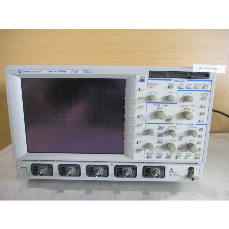中古 IWATSU-LeCroy デジタルオシロスコープ LT224 230VA