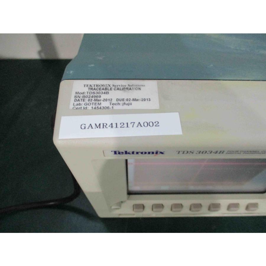中古Tektronix TDS3034B Digital Phosphor Oscilloscope e*Scope 中古Tektronix TDS3034B Digital Phosphor Oscilloscope e*Scope