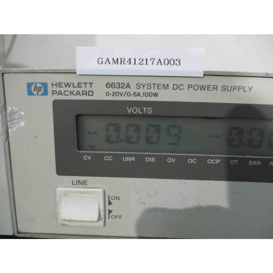 中古 HP HEWLETT PACKARD 6632A SYSTEM DC POWER SUPPLY 中古 HP HEWLETT PACKARD 6632A SYSTEM DC POWER SUPPLY