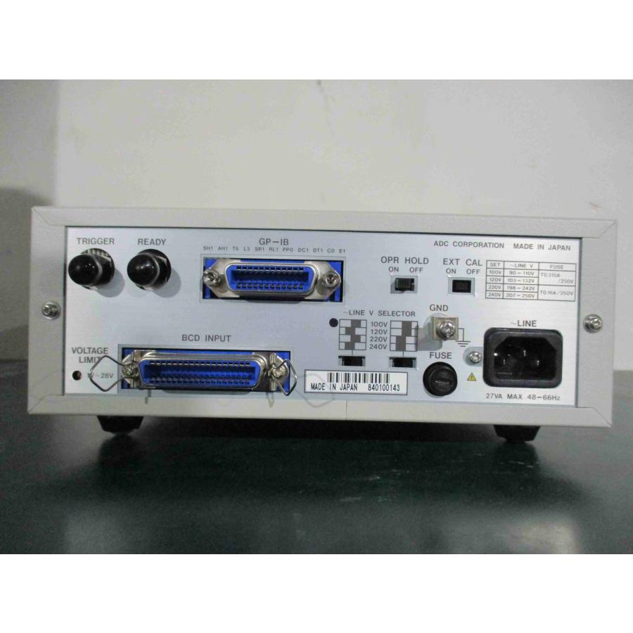 ADCMT 6144 プログラマブル 直流/電圧 電流源　動作良好 中古 ADCMT 6144 PROGRAMMABLE DC VOLTAGE/CURRENT GENERATOR