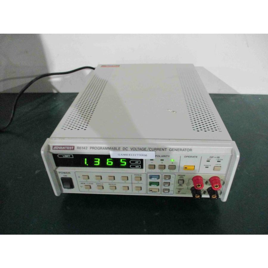中古 ADVANTEST R6142 PROGRAMMABLE DC VOLTAGE/CURRENT 中古 ADVANTEST R6142 PROGRAMMABLE DC VOLTAGE/CURRENT