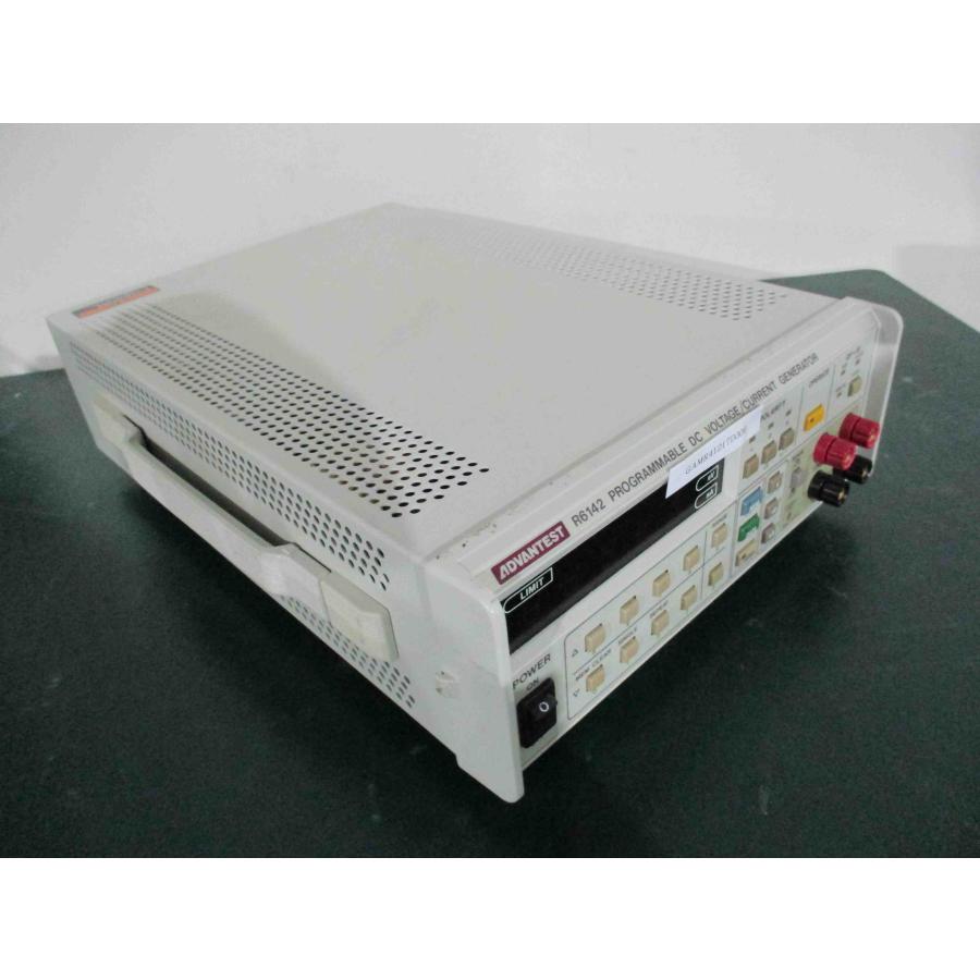中古 ADVANTEST R6142 PROGRAMMABLE DC VOLTAGE/CURRENT GENERATOR