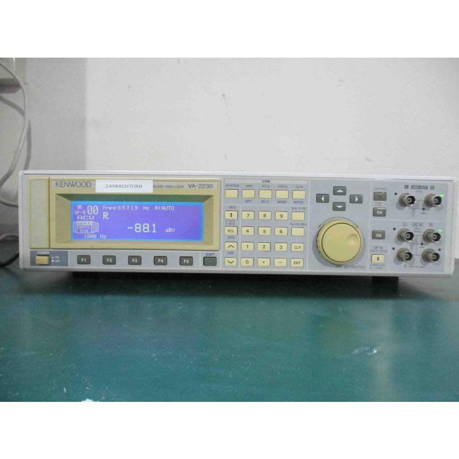 中古 Kenwood VA-2230 AUDIO ANALYZER オーディオ アナライザー