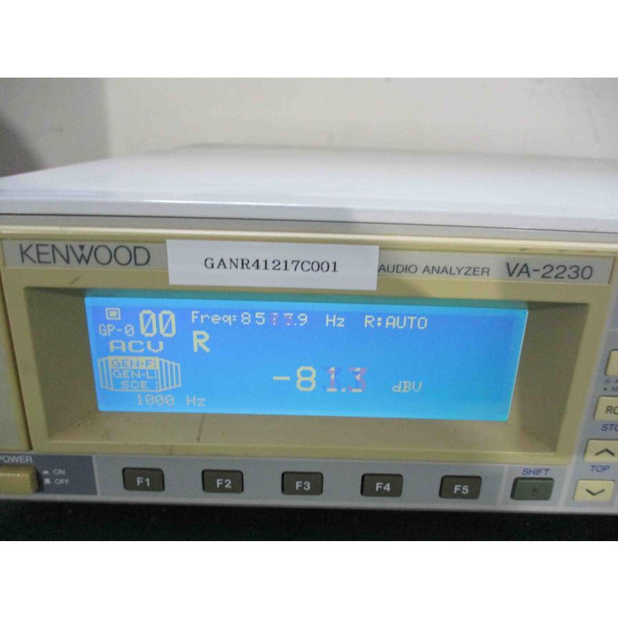 中古 Kenwood VA-2230 AUDIO ANALYZER オーディオ アナライザー