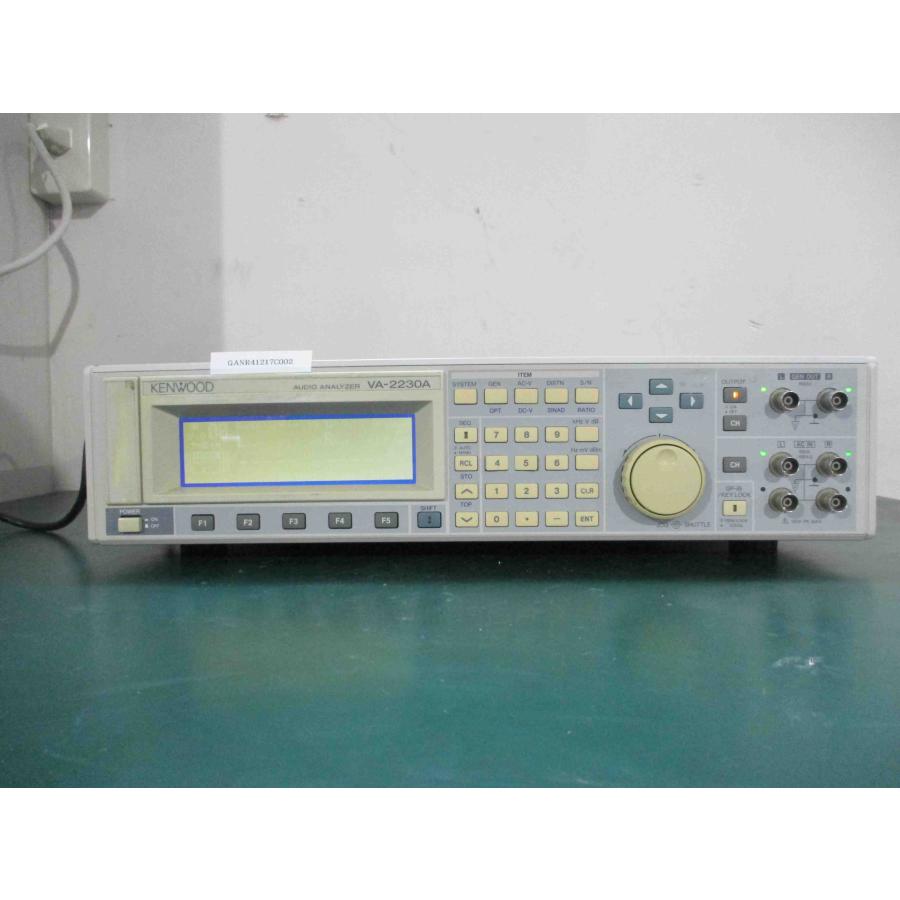 中古 Kenwood VA-2230A AUDIO ANALYZER オーディオ アナライザー 中古 Kenwood VA-2230A AUDIO ANALYZER オーディオ アナライザー