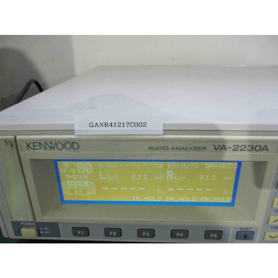 中古 Kenwood VA-2230A AUDIO ANALYZER オーディオ アナライザー 中古 Kenwood VA-2230A AUDIO ANALYZER オーディオ アナライザー