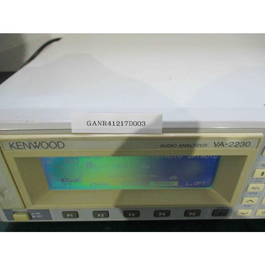 中古 Kenwood VA-2230 AUDIO ANALYZER オーディオ アナライザー