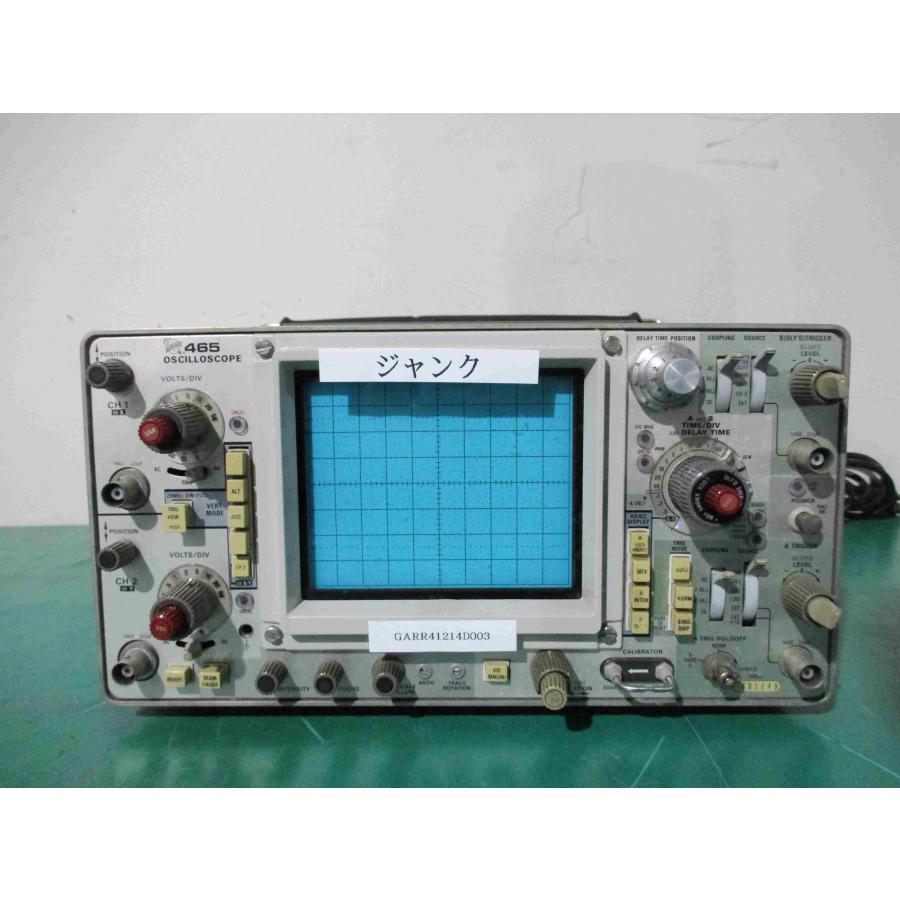中古 Tektronix 465 OSCILLOSCOPE オシロスコープ(GARR41214D003 中古 Tektronix 465 OSCILLOSCOPE オシロスコープ(GARR41214D003