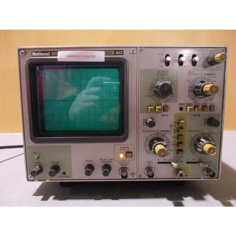 中古 National VP-5234A oscilloscope 通電OK(GARR50328B006